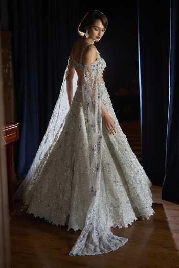 Varun Chakkilam Lunar Goddess Lehenga Set