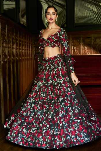 Varun Chakkilam Elysian Bloom Lehenga Set
