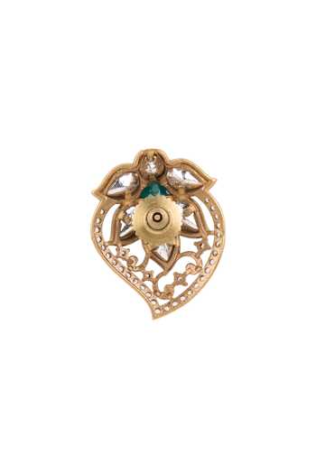 Shop Nazaakat By Samara Singh White Kairi Embellished Stud Earrings Online at Aza Fashions Shop_Nazaakat By Samara Singh_White Kairi Embellished Stud Earrings _Online_at_Aza_Fashions