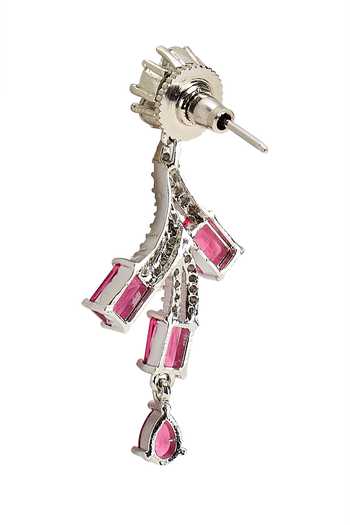 Buy Nazaakat By Samara Singh Silver Plated Floral Pattern Stone Studded Necklace Set Online at Aza Fashions Buy_Nazaakat By Samara Singh_Silver Plated Floral Pattern Stone Studded Necklace Set _Online_at_Aza_Fashions