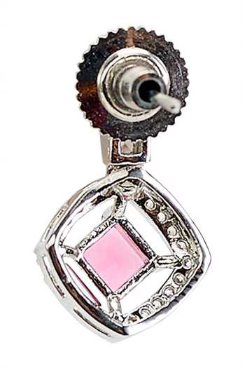 Buy_Nazaakat By Samara Singh_Gold Plated Geometric Pendant Necklace Set 