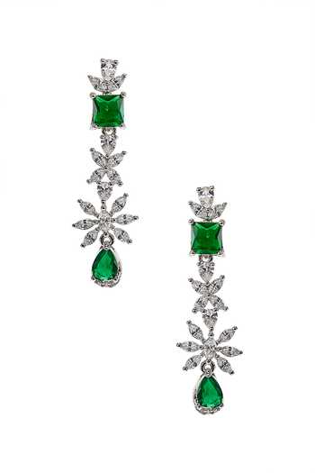 Buy Nazaakat By Samara Singh Silver Plated Stone Studded Necklace Set Online at Aza Fashions Buy_Nazaakat By Samara Singh_Silver Plated Stone Studded Necklace Set _Online_at_Aza_Fashions