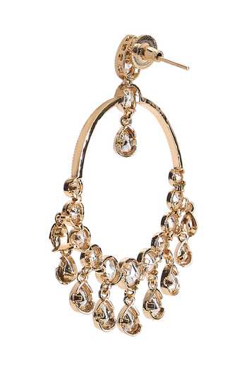 Buy Nazaakat By Samara Singh White Kundan Studded Earrings Online at Aza Fashions Buy_Nazaakat By Samara Singh_White Kundan Studded Earrings _Online_at_Aza_Fashions