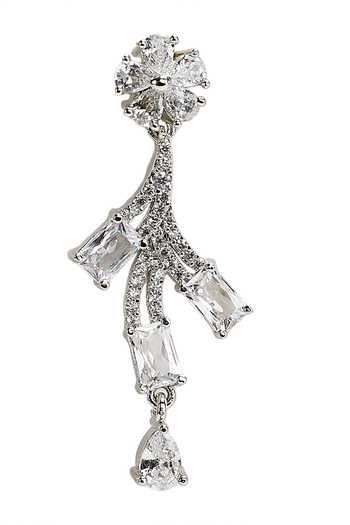 Shop Nazaakat By Samara Singh Silver Plated Floral Pattern Stone Studded Necklace Set Online at Aza Fashions Shop_Nazaakat By Samara Singh_Silver Plated Floral Pattern Stone Studded Necklace Set _Online_at_Aza_Fashions