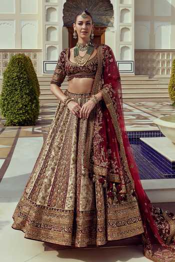 Roqa Rajsi Noor Bridal Lehenga Set