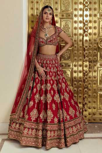 Roqa Mehr Mahal Bridal Lehenga Set