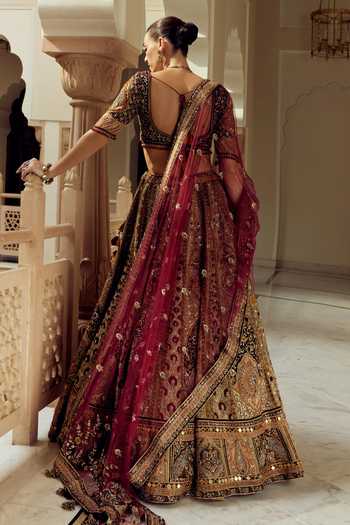 Roqa Baagh Bridal Lehenga Set