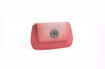 Buy_Saurav Ghosh_Silver Floral Brooch Embellished Clutch _Online_at_Aza_Fashions
