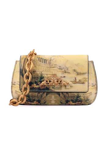Saurav Ghosh Printed Clutch Bag 