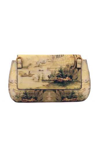 Saurav Ghosh Printed Clutch Bag 