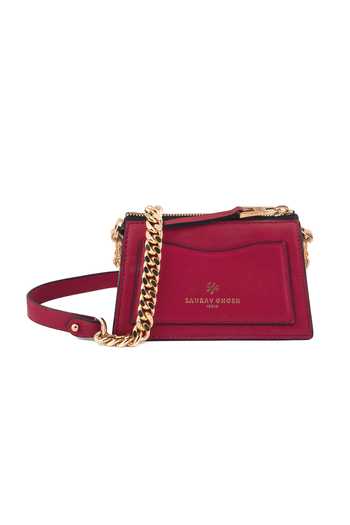 Saurav Ghosh Brooch Embellished Clutch 