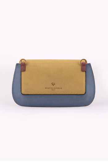 Saurav Ghosh Color Block Clutch 