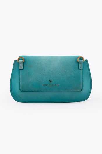 Saurav Ghosh Brooch Embellished Purse 