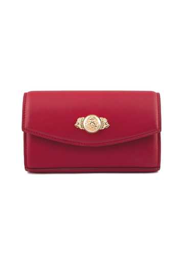 Saurav Ghosh_Red Brooch Placement Embellished Clutch _Online_at_Aza_Fashions