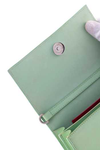 Shop_Saurav Ghosh_Green Flower Brooch Embellished Clutch _Online_at_Aza_Fashions
