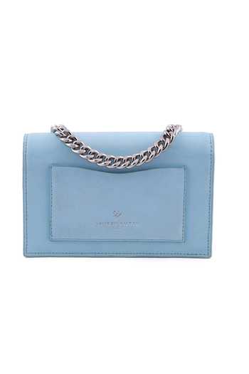 Saurav Ghosh Metal Floral Brooch Clutch 