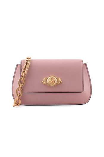 Saurav Ghosh Medallion Brooch Embellished Clutch 