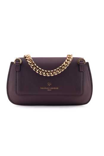Saurav Ghosh Placement Embellished Clutch 