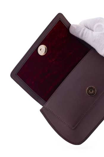 Shop_Saurav Ghosh_Brown Placement Embellished Clutch _Online_at_Aza_Fashions