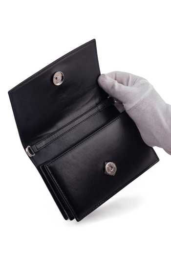 Shop_Saurav Ghosh_Black Flower Embellished Clutch _Online_at_Aza_Fashions