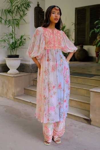 Aangan By Parul Siena Printed Kurta & Pant Set 