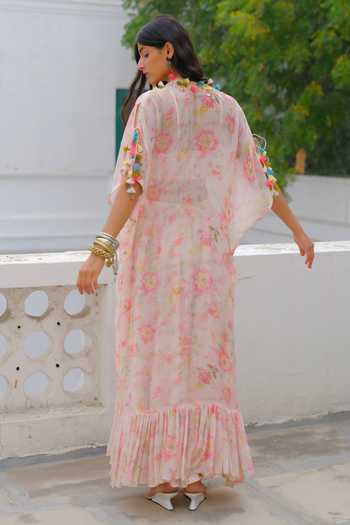 Aangan By Parul Seraphine Drift Kaftan & Pant Set 
