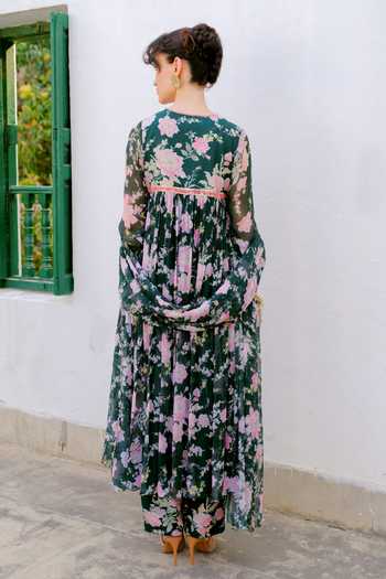 Aangan By Parul Imperial Grace Printed Kurta & Pant Set 