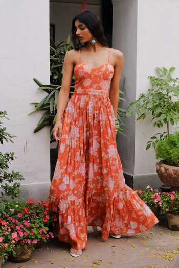 Aangan By Parul Soleil Luxe Gown 