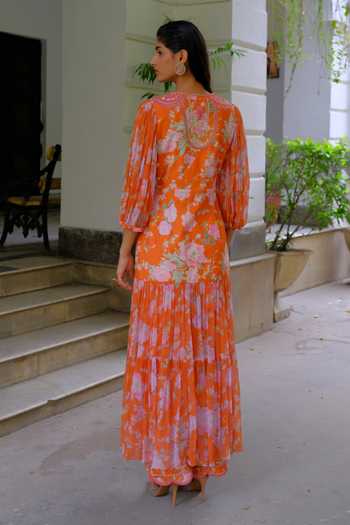 Aangan By Parul Estelle Poise Printed Kurta & Pant Set 