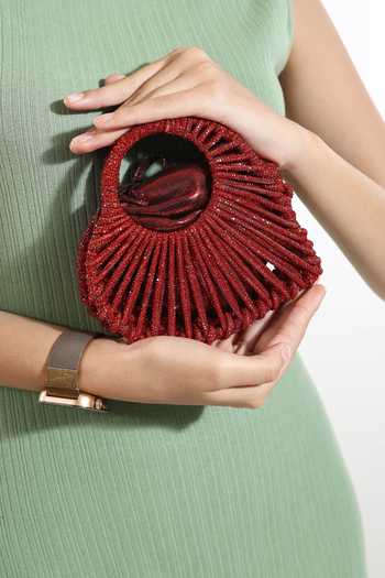 Shop_House of Webhin_Red Orya Mini Beaded Bag _Online_at_Aza_Fashions