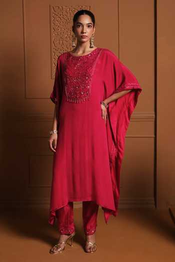 Sonia Khatri The Nazneen Embroidered Kaftan & Pant Set