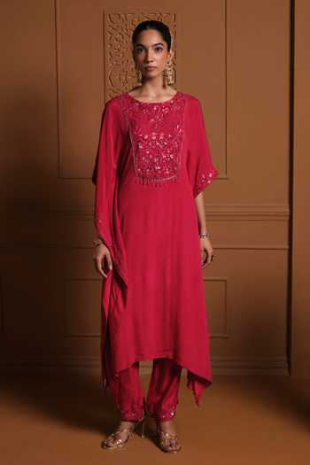 Sonia Khatri The Nazneen Embroidered Kaftan & Pant Set