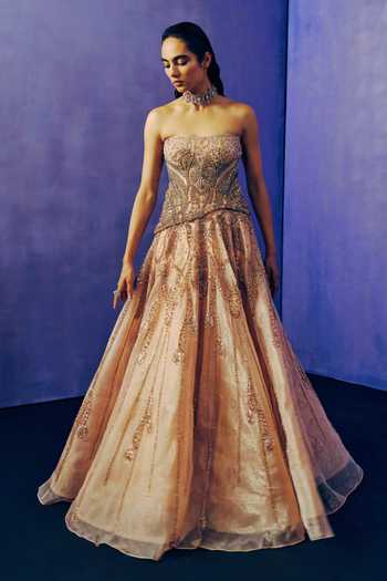 Dolly J Moonpetal Ball Gown 