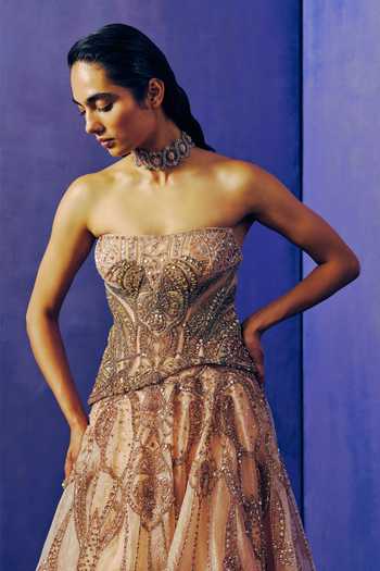 Dolly J Moonpetal Ball Gown 
