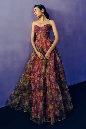 Dolly J Wisteria Bloom Ball Gown 