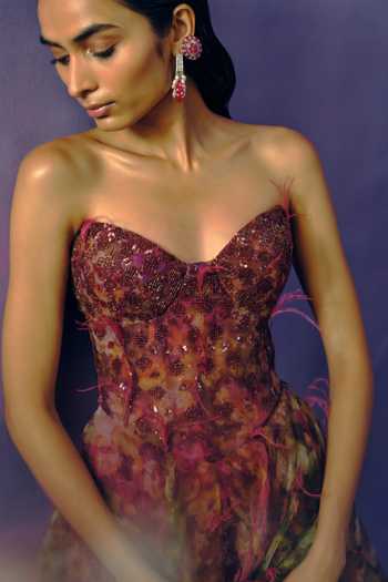 Dolly J Wisteria Bloom Ball Gown 