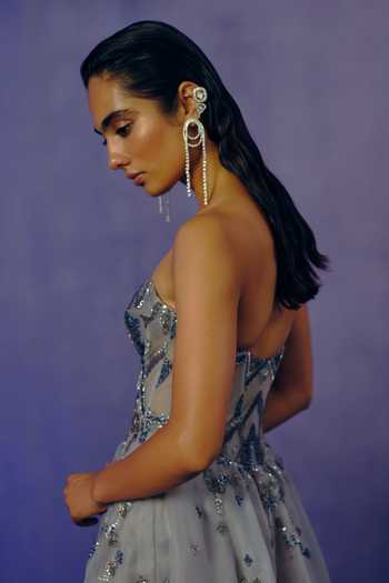 Dolly J Smoked Stardust Ball Gown 