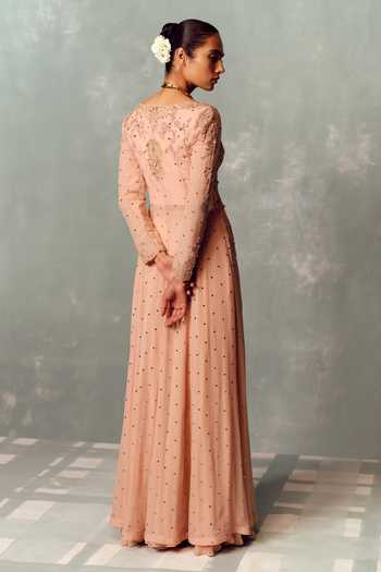 Dolly J Sunset Petal Kurta Skirt Set