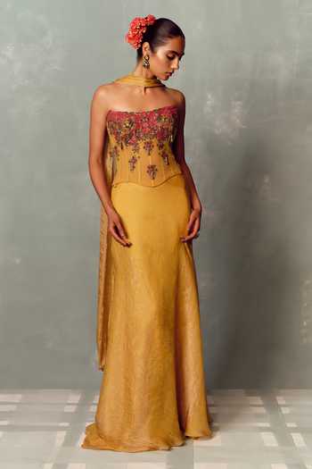 Dolly J Soleil Bloom Corset Skirt Set