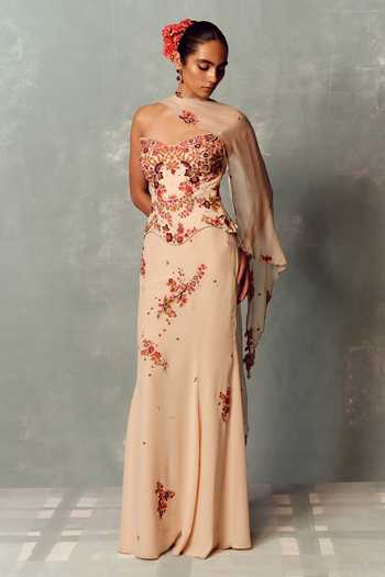 Dolly J Alabaster Muse Corset And Skirt Set