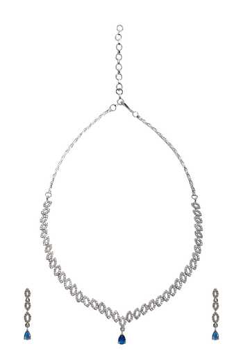 Nazaakat By Samara Singh Cutout Necklace Set 