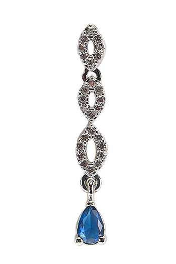 Nazaakat By Samara Singh Silver Plated Cutout Necklace Set Online at Aza Fashions Nazaakat By Samara Singh_Silver Plated Cutout Necklace Set _Online_at_Aza_Fashions