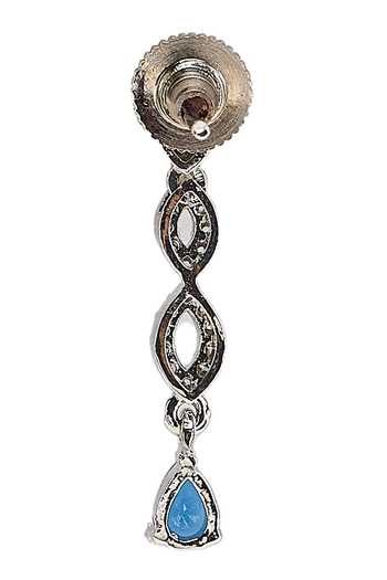 Shop Nazaakat By Samara Singh Silver Plated Cutout Necklace Set Online at Aza Fashions Shop_Nazaakat By Samara Singh_Silver Plated Cutout Necklace Set _Online_at_Aza_Fashions