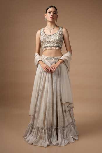 Rocky Star Printed Lehenga Blouse Set