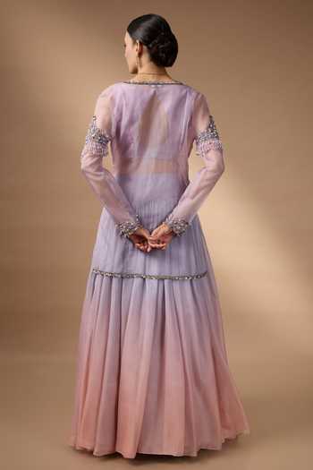 Rocky Star Embroidered Jacket Skirt Set