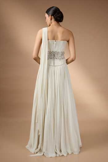Rocky Star Embroidered Corset & Skirt Set