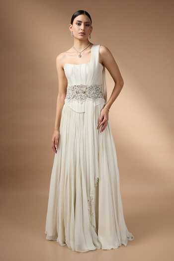 Rocky Star Embroidered Corset & Skirt Set