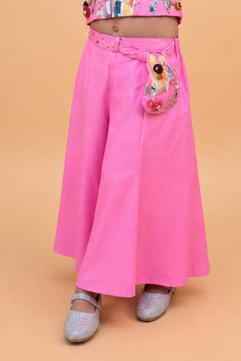 Buy Turqidz By Shweta Aggarwal Pink Silk, Dupion Embroidery Jacket And Sharara Set Online at Aza Fashions Buy_Turqidz By Shweta Aggarwal_Pink Silk, Dupion Embroidery Jacket And Sharara Set _Online_at_Aza_Fashions