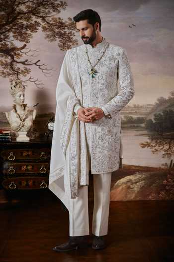 Mahima Mahajan Ved Embroidered Sherwani Set