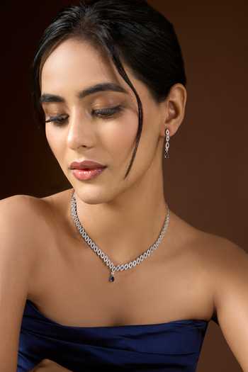 Nazaakat By Samara Singh Cutout Necklace Set 